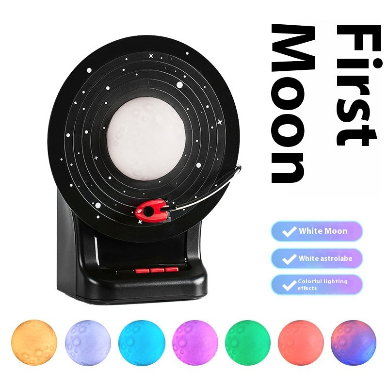 Space Speaker Moon Light Wireless Long Endurance Color Light Audio