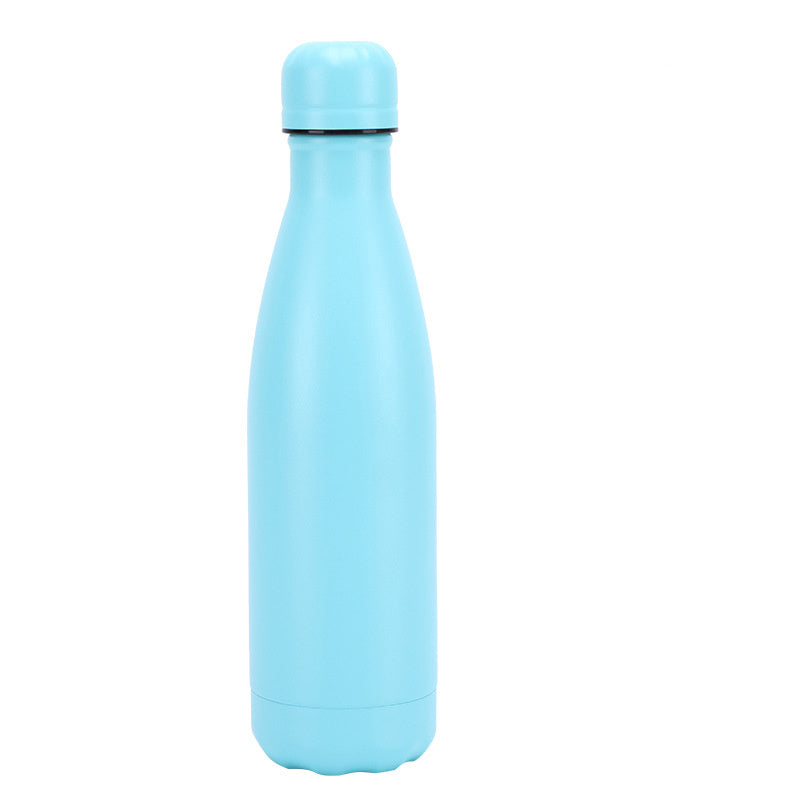 Insulated Stainless Steel Water Bottle Mug Rubber Painted Surface Vacuum Flask Coffee Cup Bottle