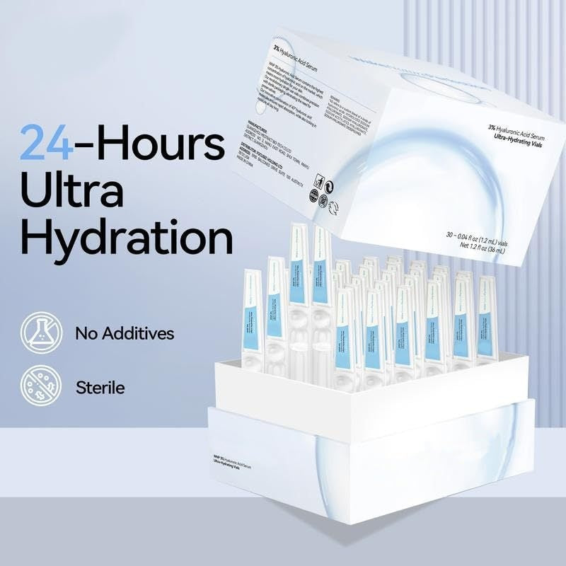 WNP 3 Hyaluronic Acid Serum Ultra-Hydrating Vials