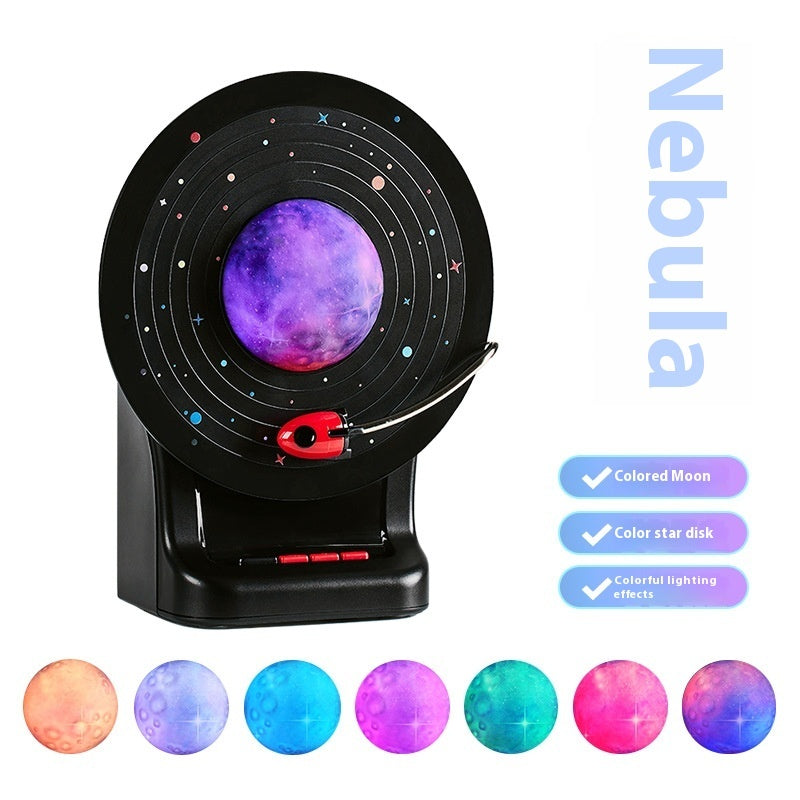 Space Speaker Moon Light Wireless Long Endurance Color Light Audio