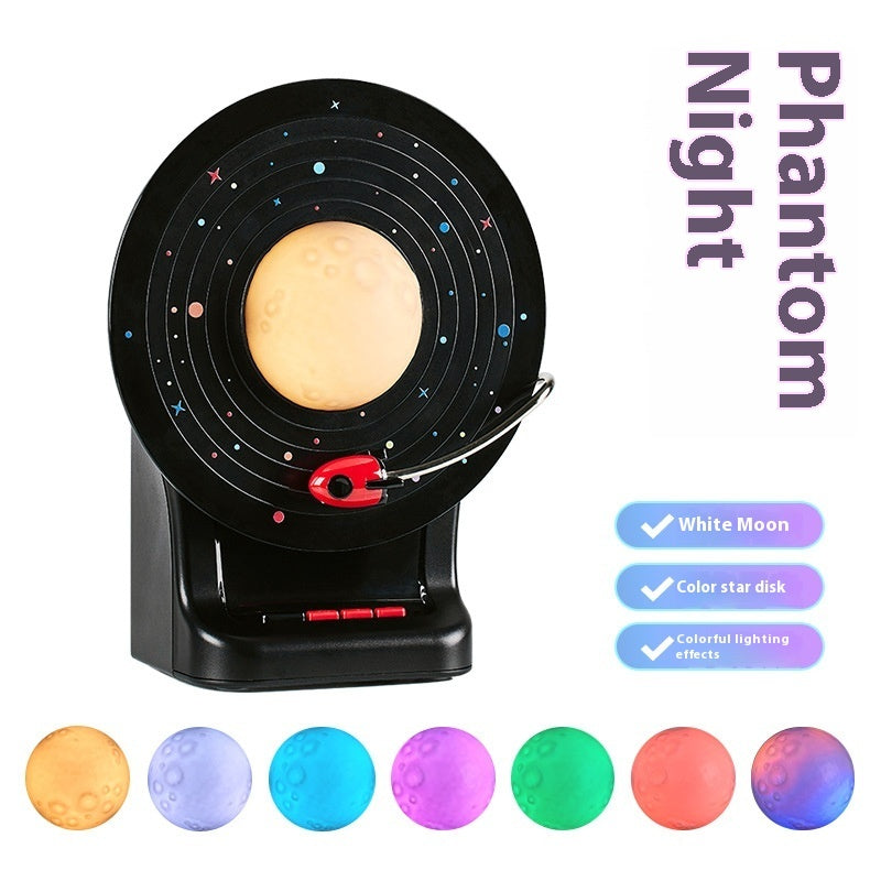 Space Speaker Moon Light Wireless Long Endurance Color Light Audio